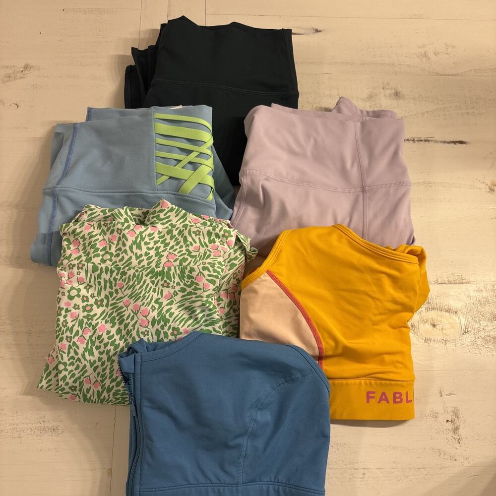 Fabletics Lot Of Six Items Extra Large